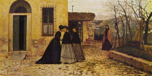 Silvestro-Lega-La-visita-1868