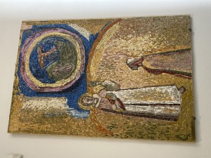 S. Tommaso-S.Francesco Dante: Paradiso XI, 106-108 mosaico 